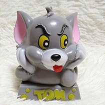 トムとジェリー　ダブルバブルヘッドバンク　TOMandJERRY 貯金箱 トムとジェリー ダブルバブルヘッドバンク TOMandJERRY 貯金箱